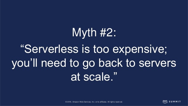AWS Summit debunking the myths