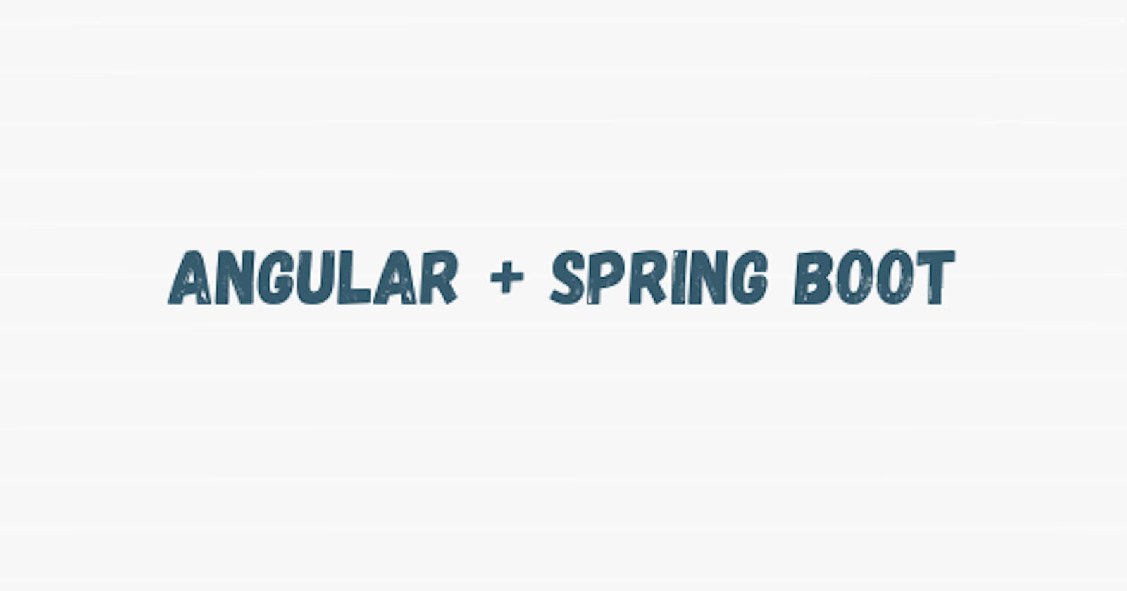 Spring boot+ Angular + Websockets