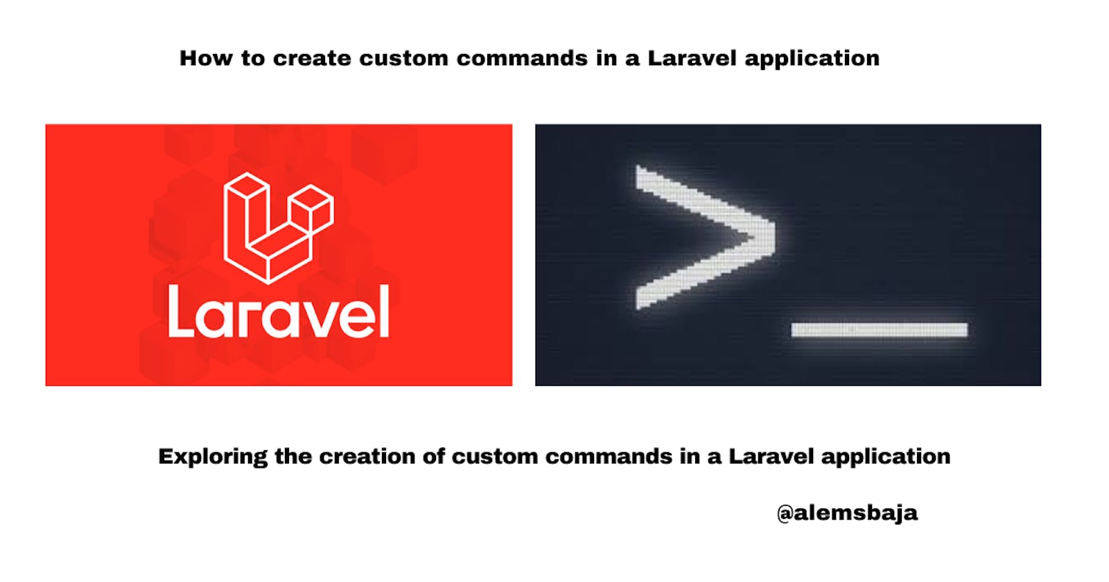 How to create custom commands in a Laravel application