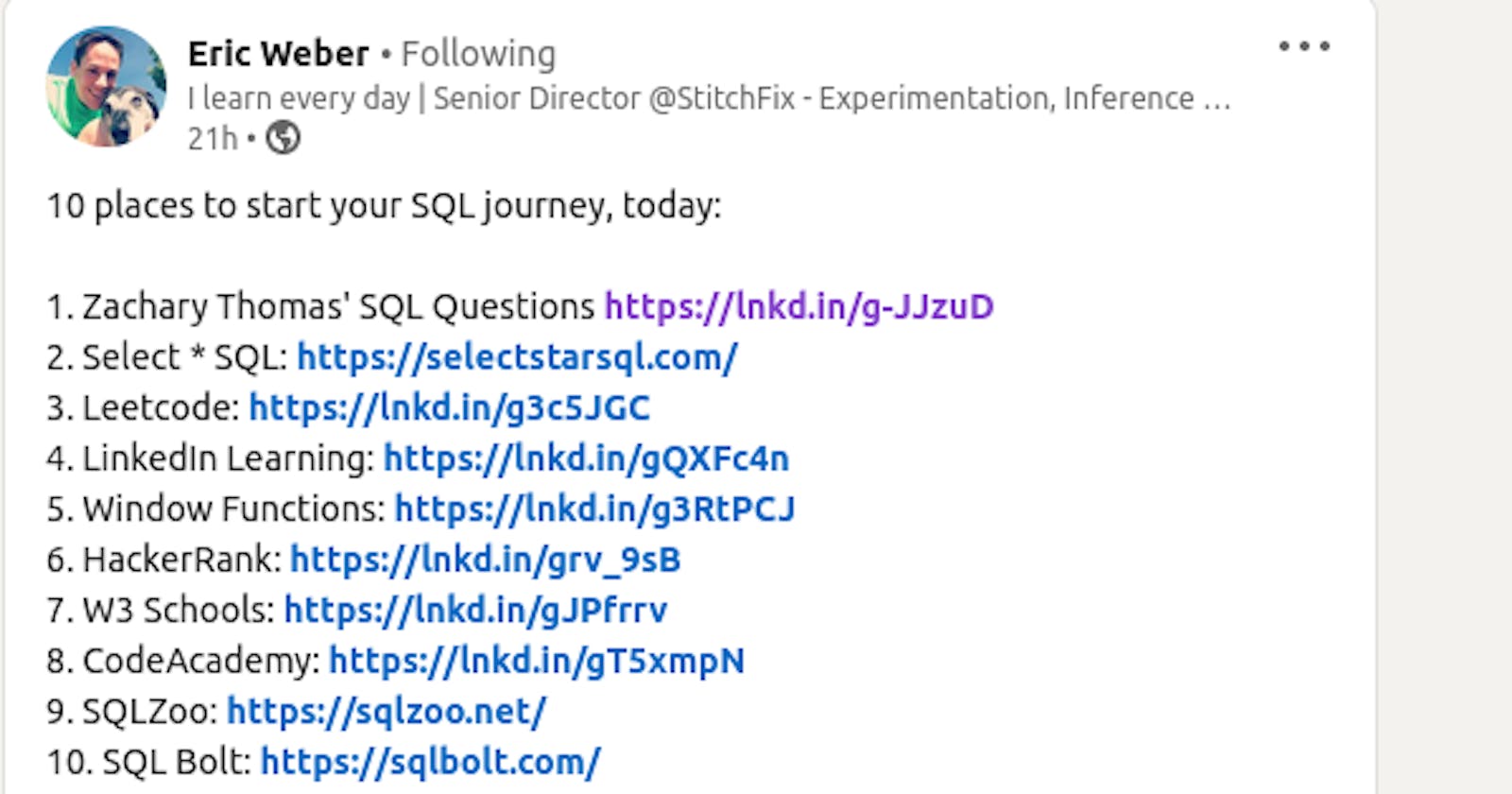 SQL Journey