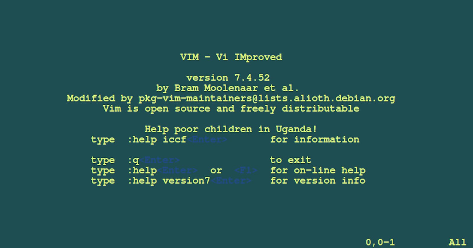 Using the Vim text editor in Linux