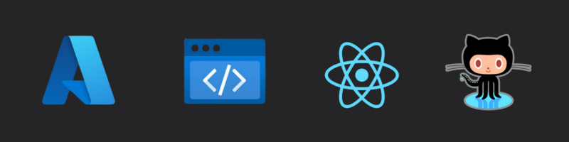Static web site(React JS) host using Azure Static Web Apps