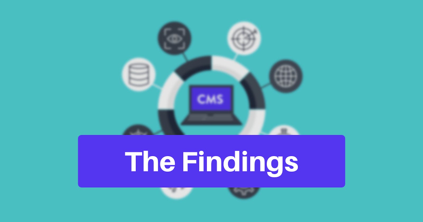 The Findings - Finding A CMS