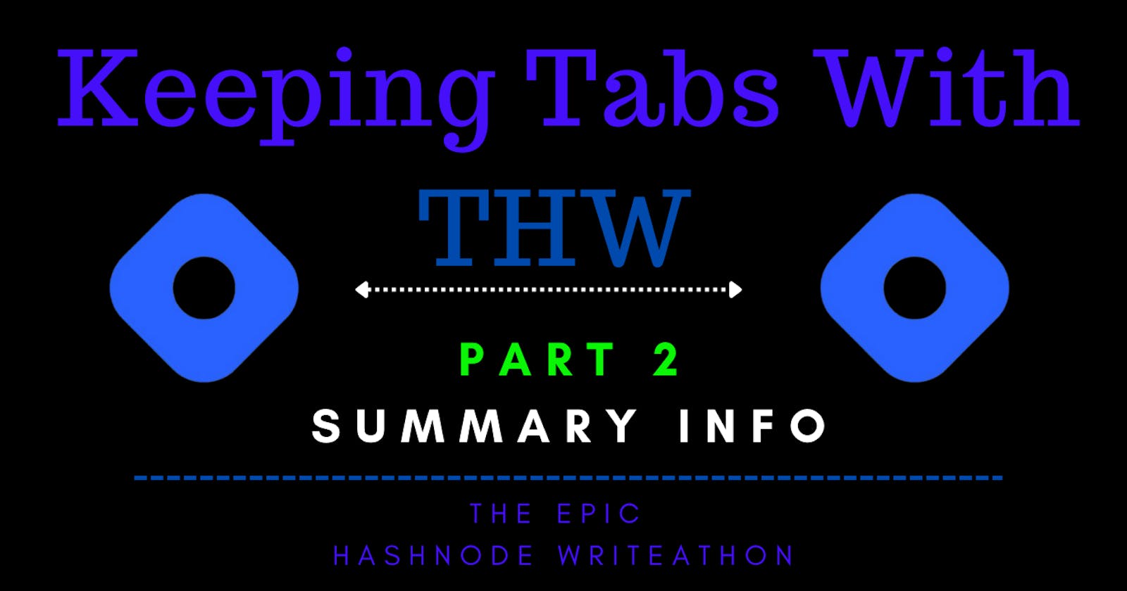 Keeping Tabs With THW -2