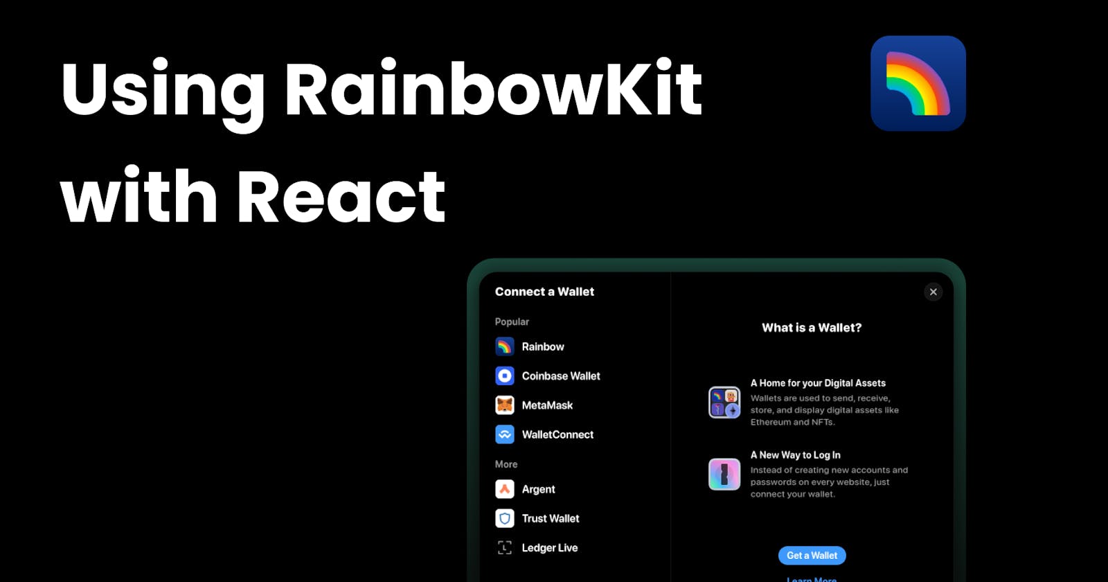 Make a beautiful Connect Wallet Button with RainbowKit and React