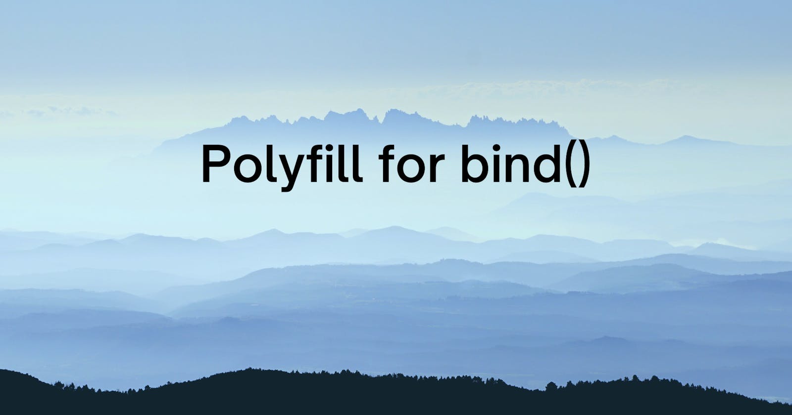 Polyfill for bind()