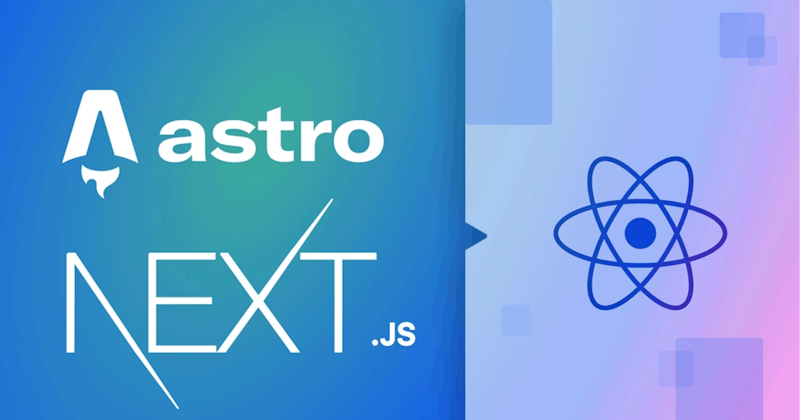 Comparison between Astro and Next.js for React apps