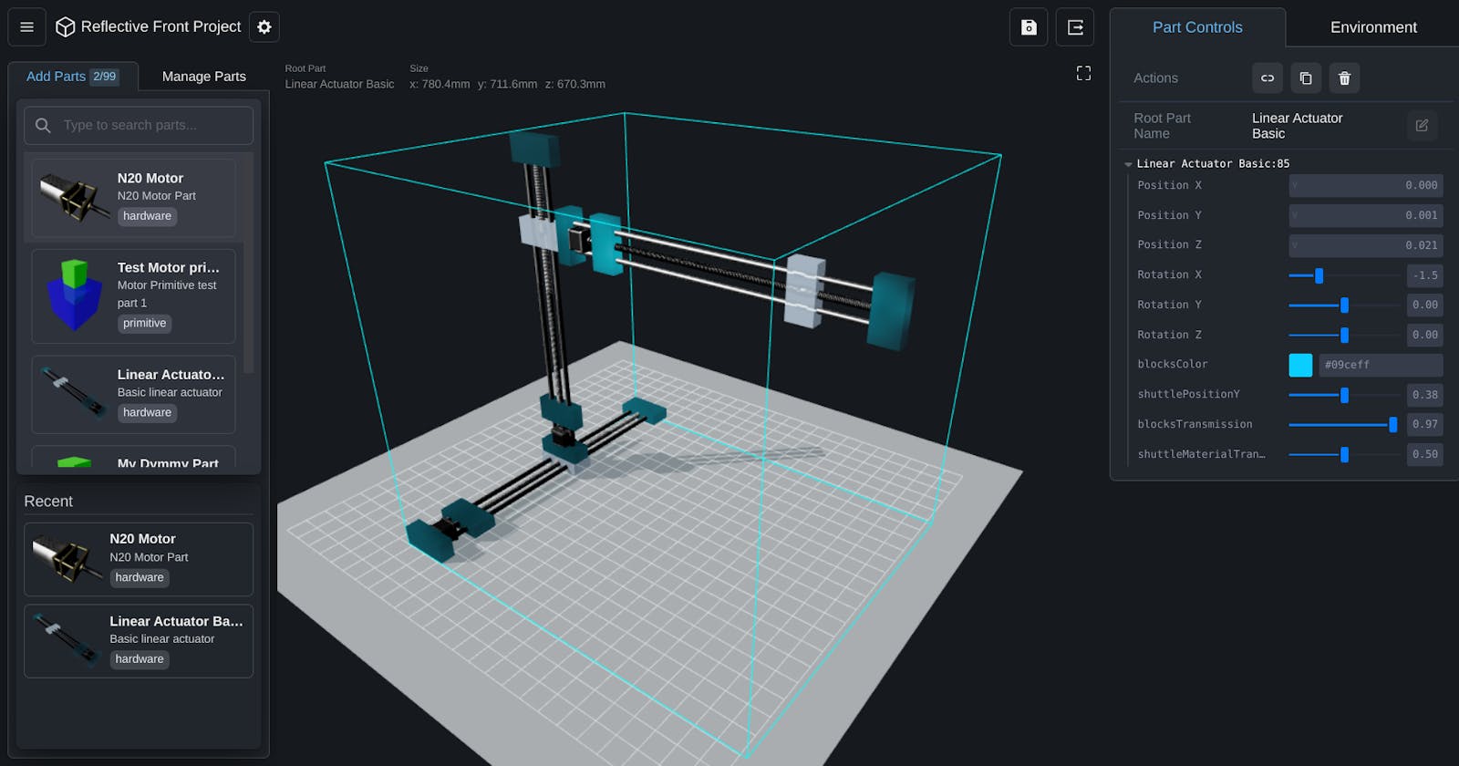 Design 3D robots in the browser: Announcing bot-forge.com
