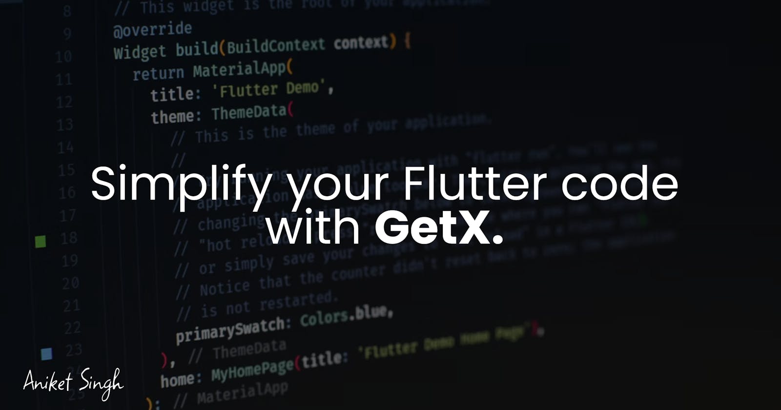 Simplify your Flutter code with GetX
