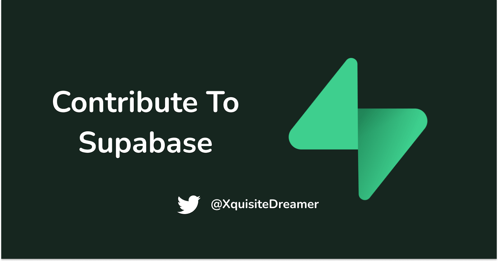 How To Contribute To Open Source - Supabase Edition