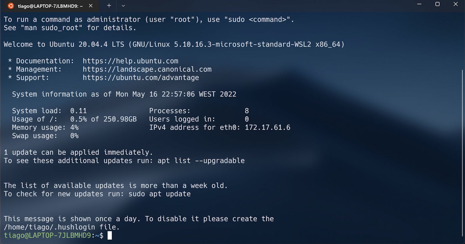 How to install WSL (Windows 11)