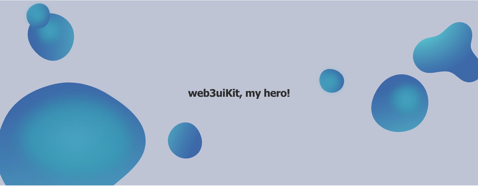 Illustration of how Web3UI Kit Hero works in React