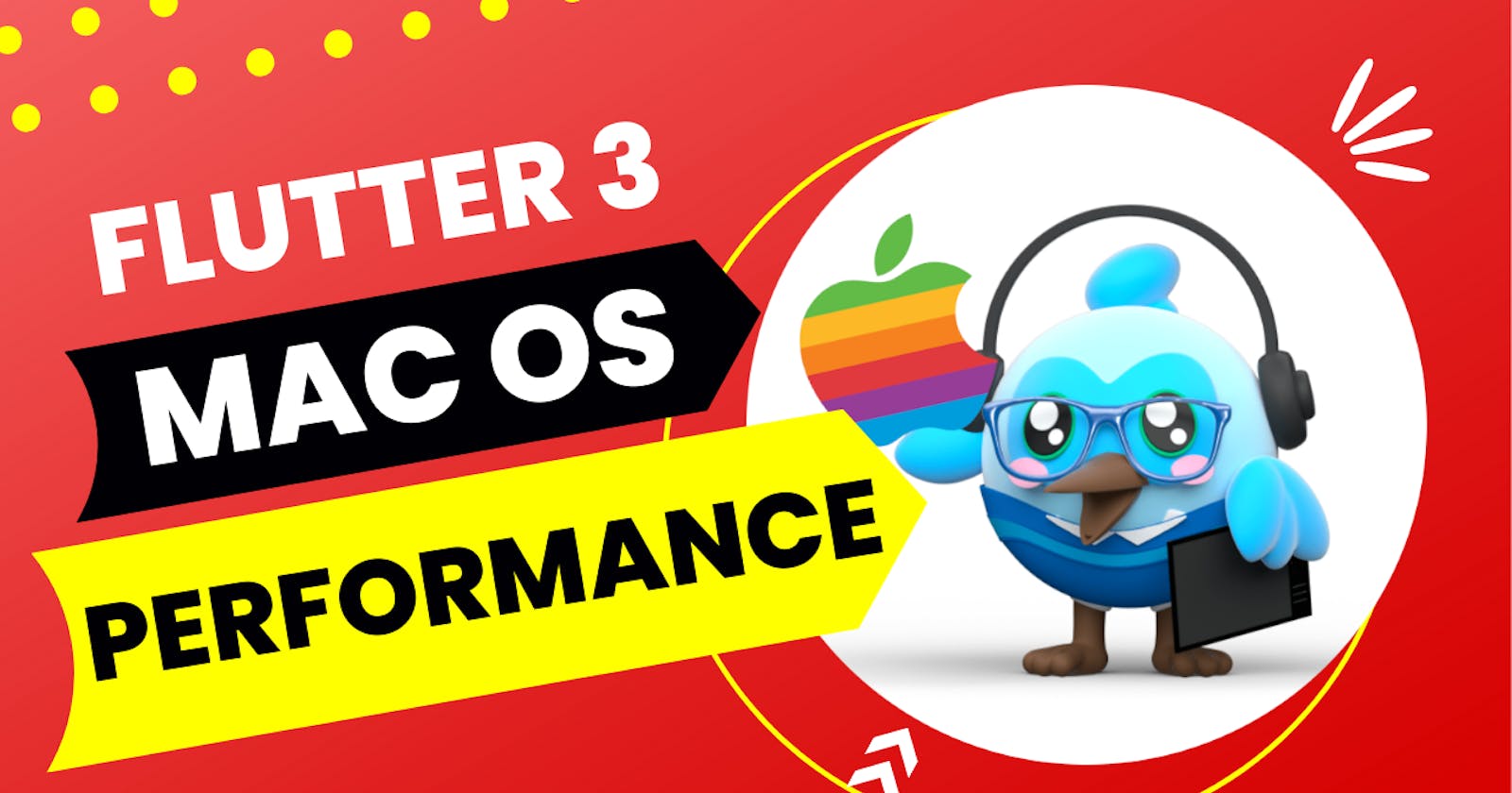 Amazing performance improvements in Flutter 3 for Mac apps