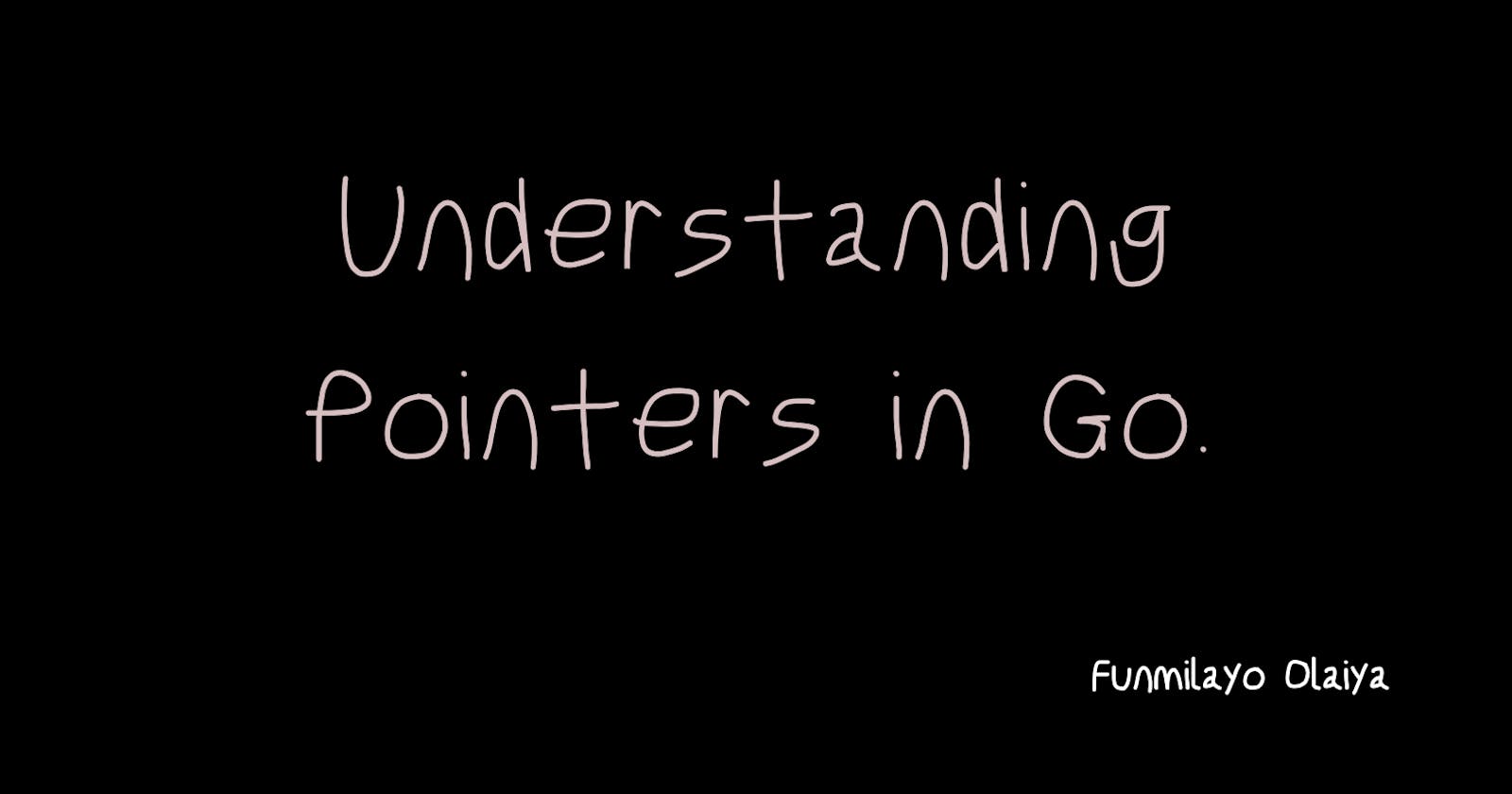 Understanding Pointers in Go.