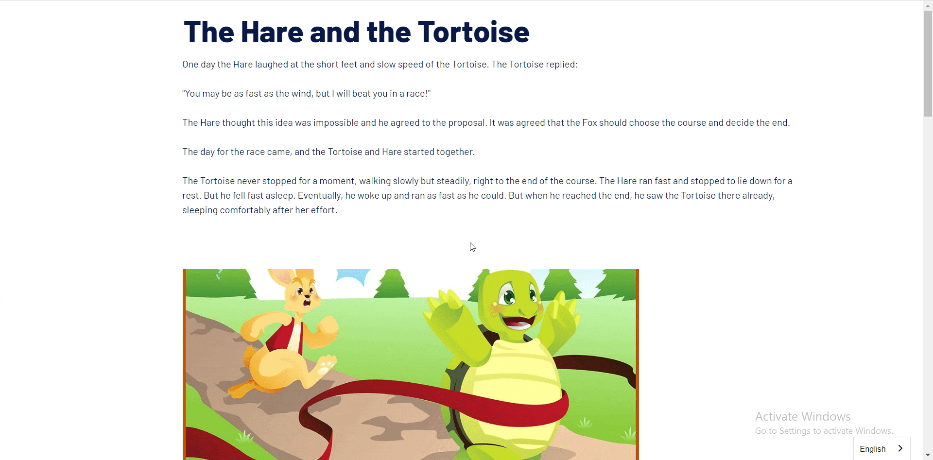 The Hare and the Tortoise.gif