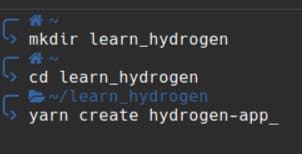 New Hydrogen App