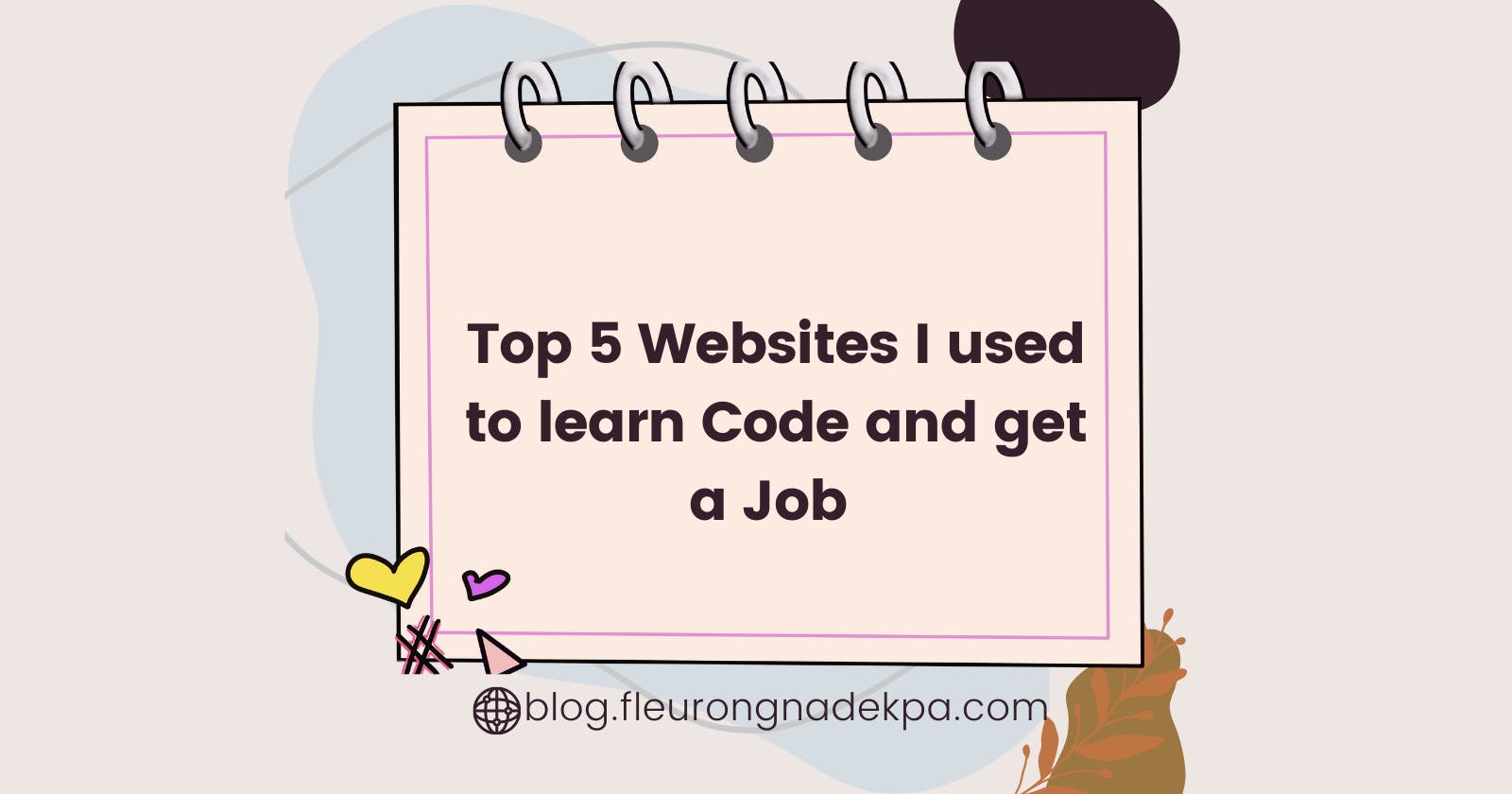 Top 5 Websites I used to learn Code and get a Job