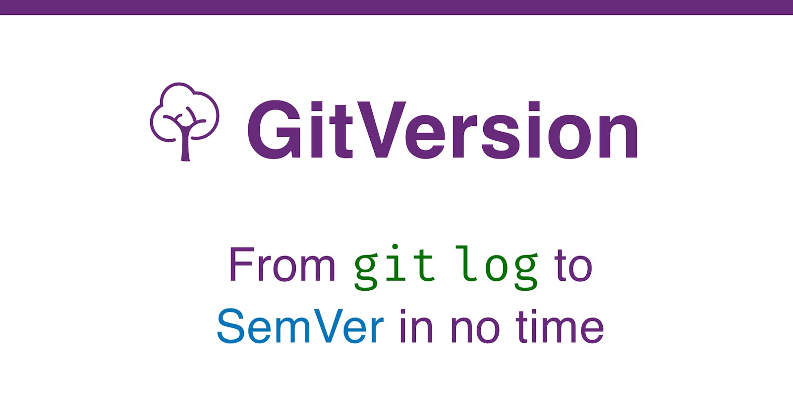 Semantic Versioning with GitVersion (GitFlow)