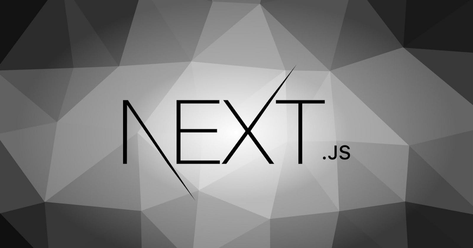 Jump Start with Next.js Routing