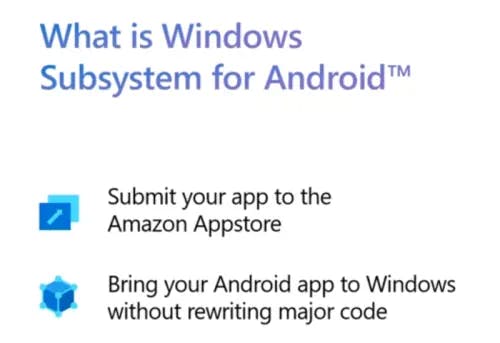 What is Windows Subsystem for Android?