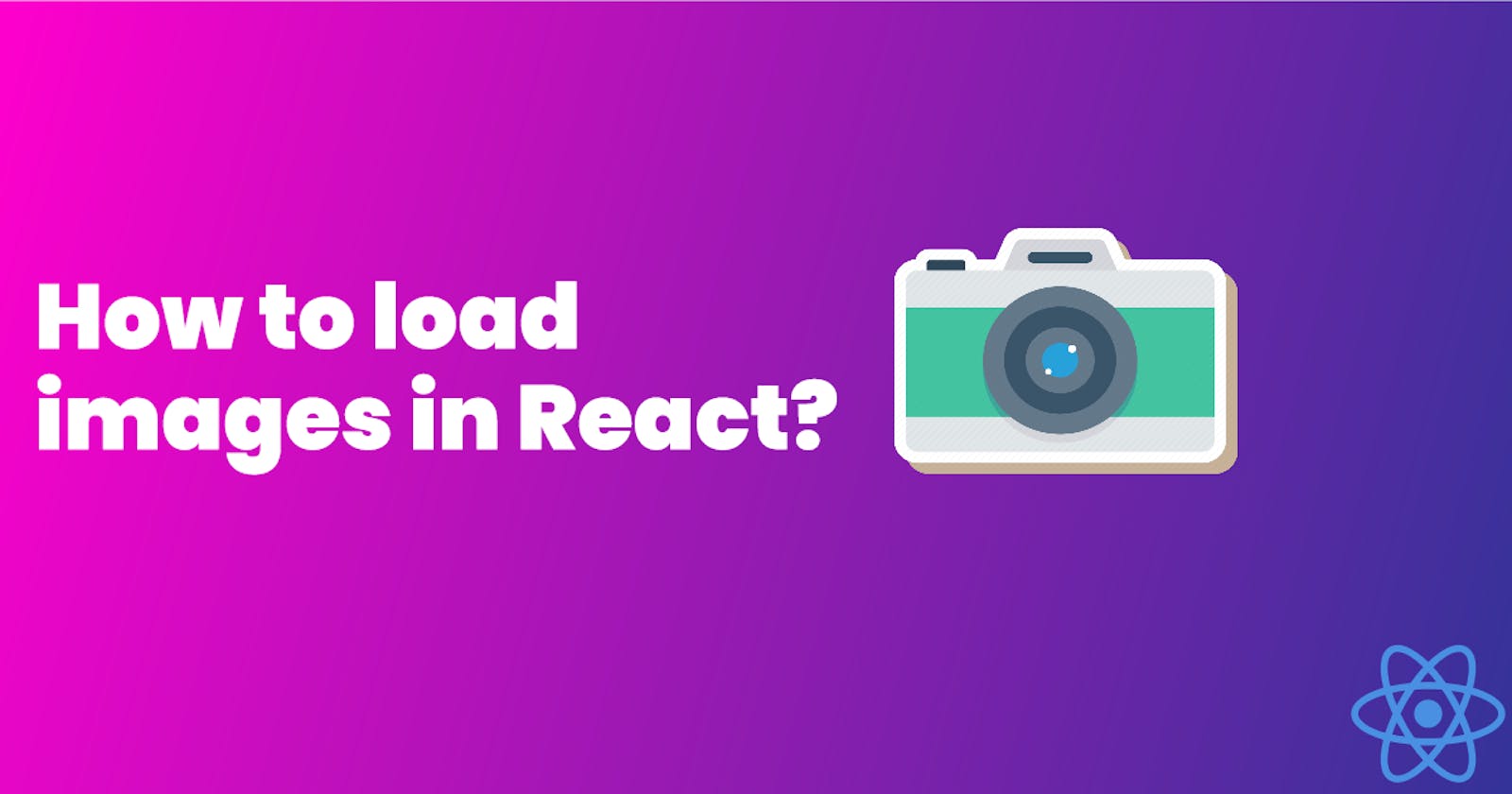 How to load images in React?