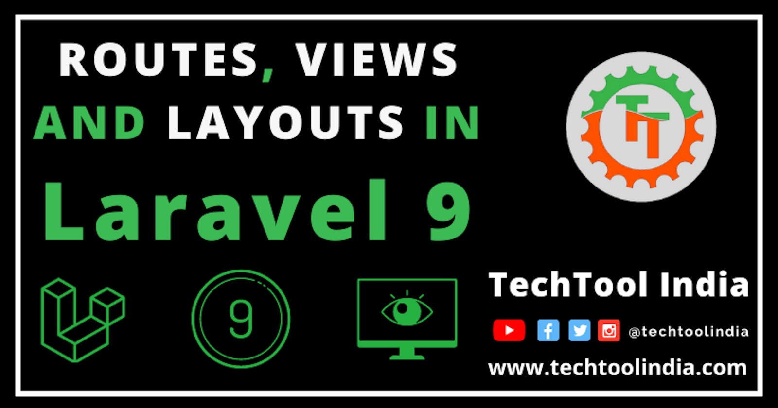Laravel 9 Basic Routing, Views & Layouts Tutorial.