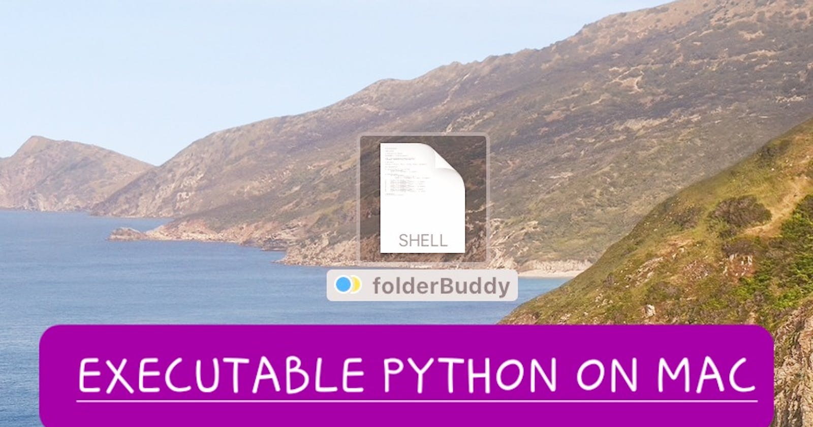 Double click executable python script on Mac! Here is how I did it.