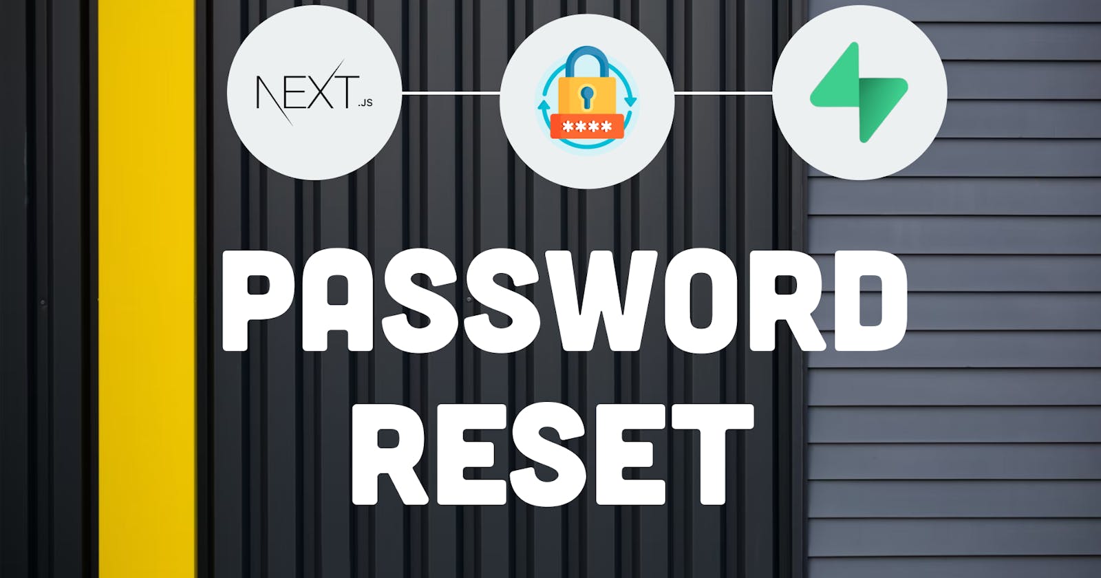 How to use Password Reset API in Supabase Auth with the help of nextjs?