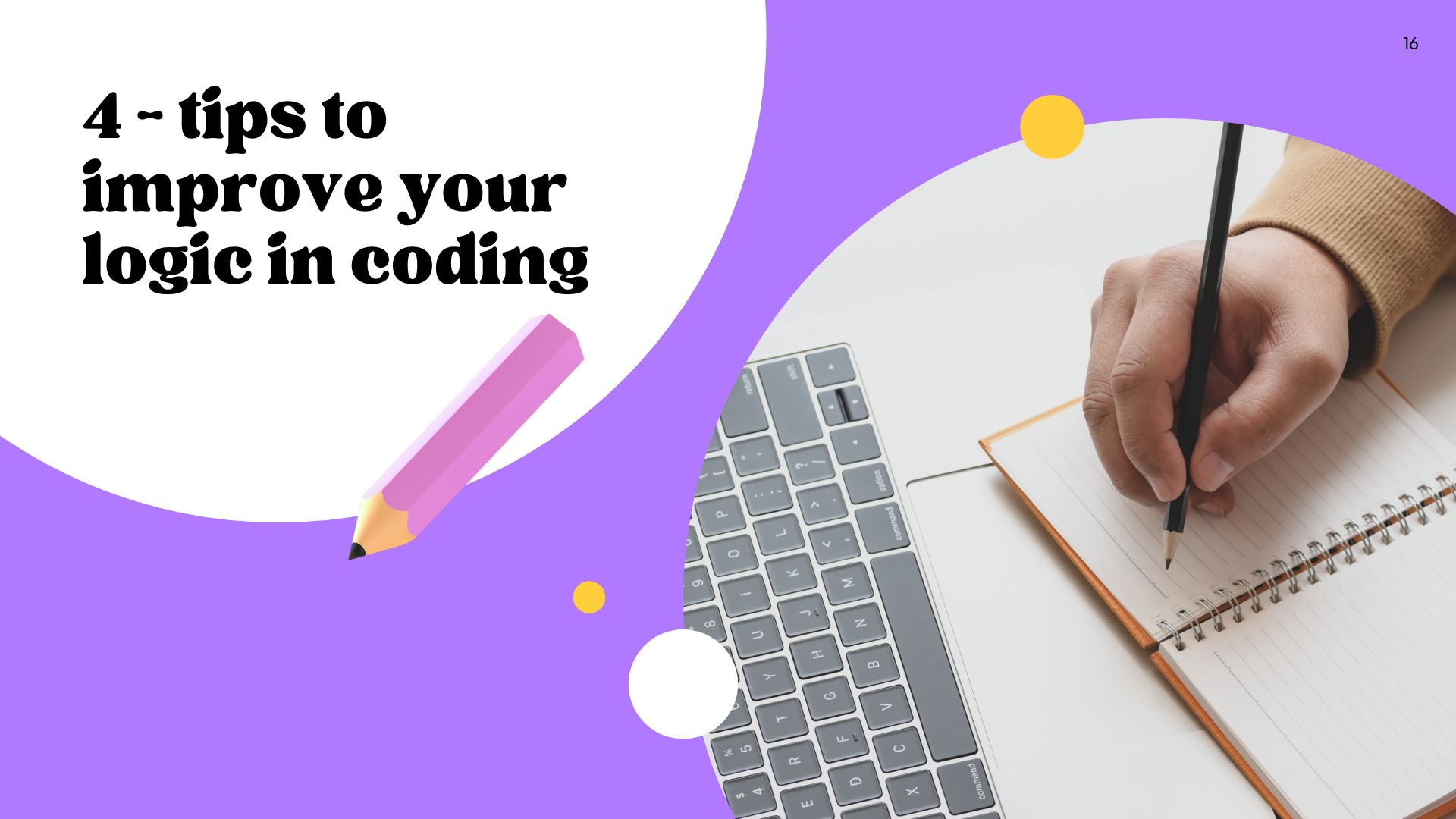 4 tips to improve your logic in coding