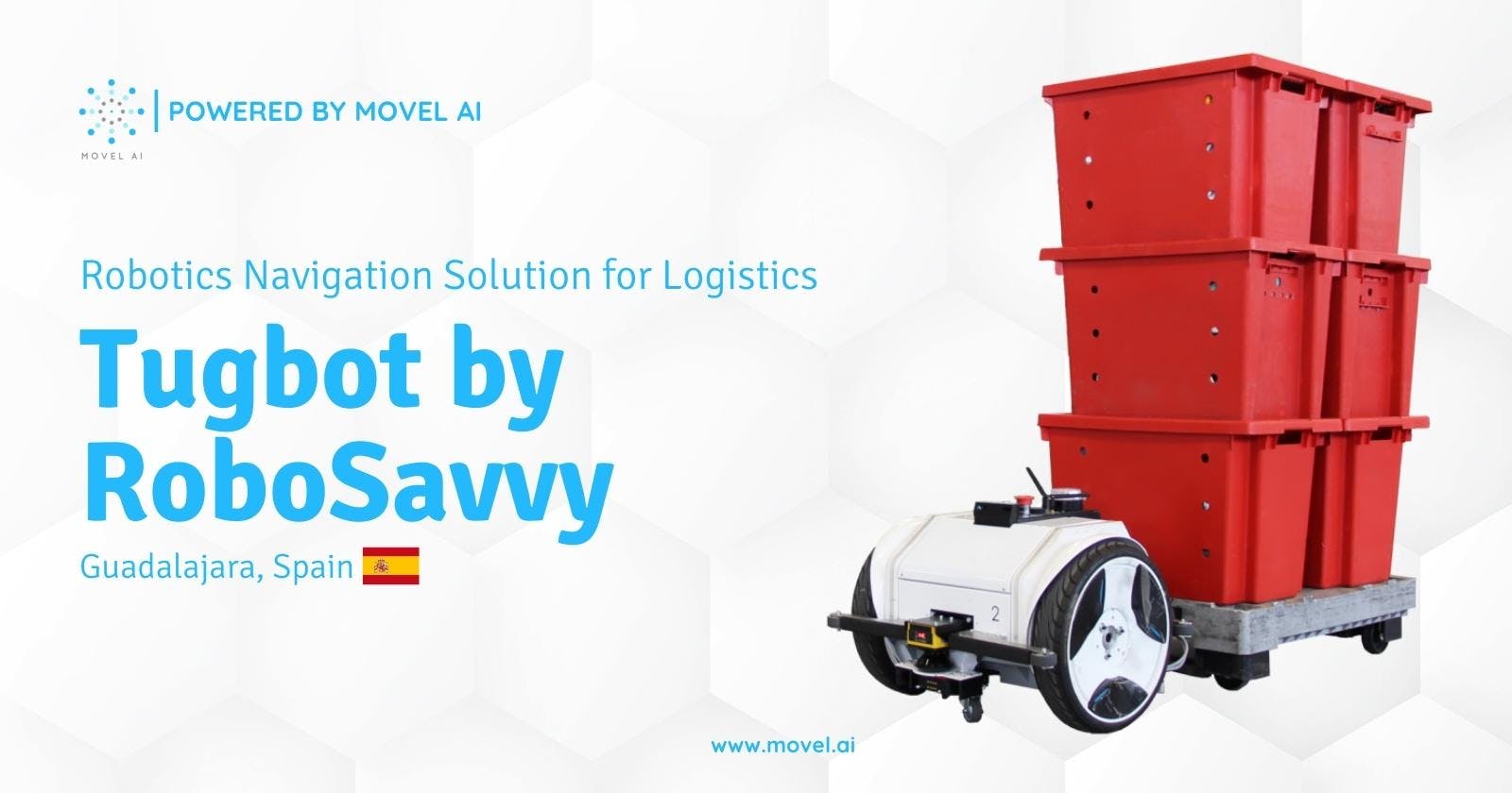 Movel AI spreading wings to Spain: Tugbot by RoboSavvy