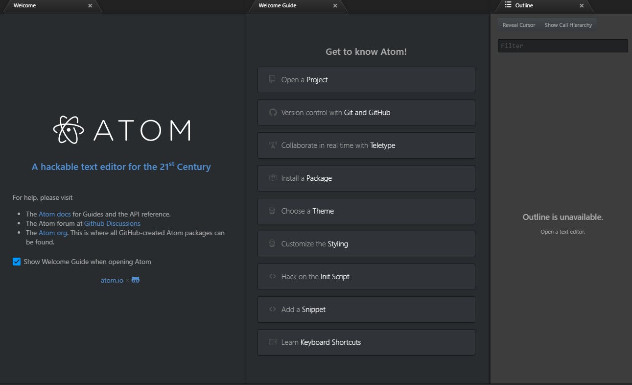 install-atom-code-editor-quick