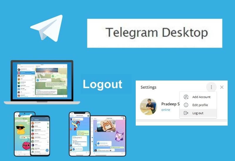 How to Logout Telegram Web From Desktop – 5 Steps