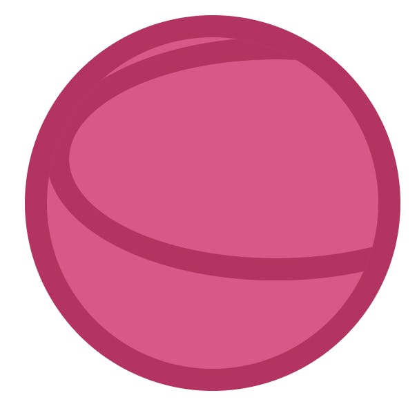 Ellipsis shapes on our round ball in CSS