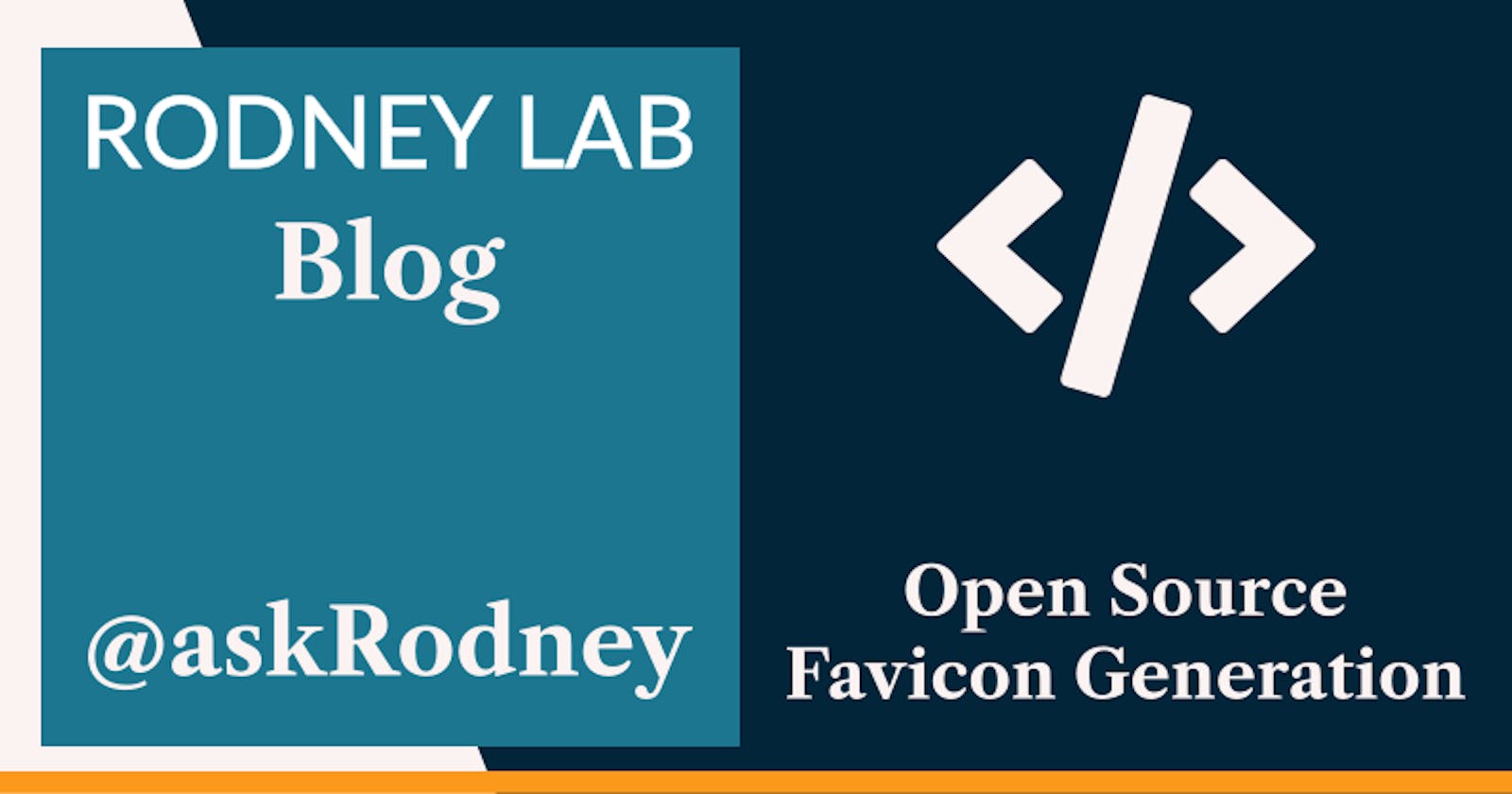 Open Source Favicon Generation & Optimisation in 2022