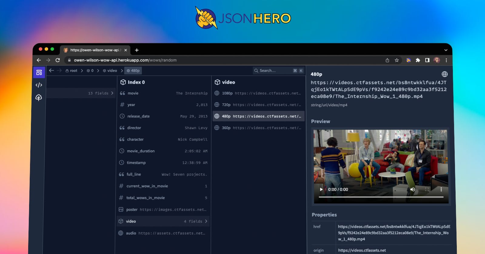 🐣 New Release: the JSON Hero Chrome extension - a different kind of JSON beautifier in your browser