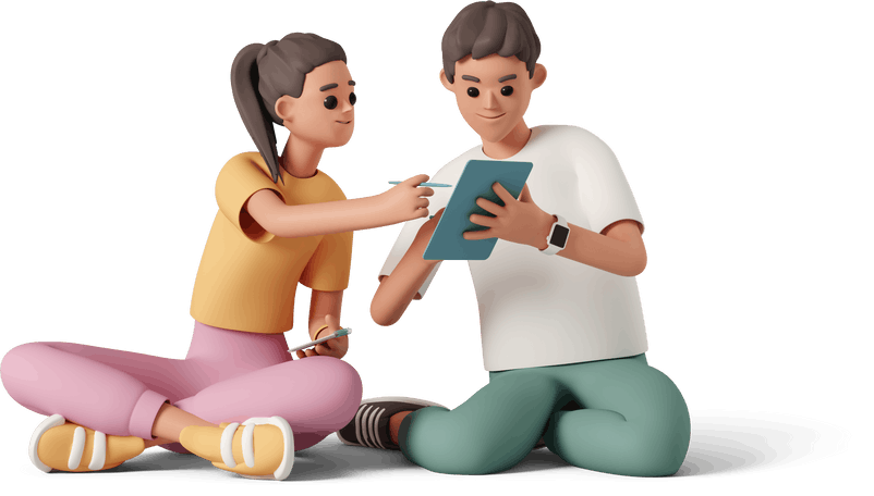 casual-life-3d-girl-and-boy-sitting-with-tablet-1.png