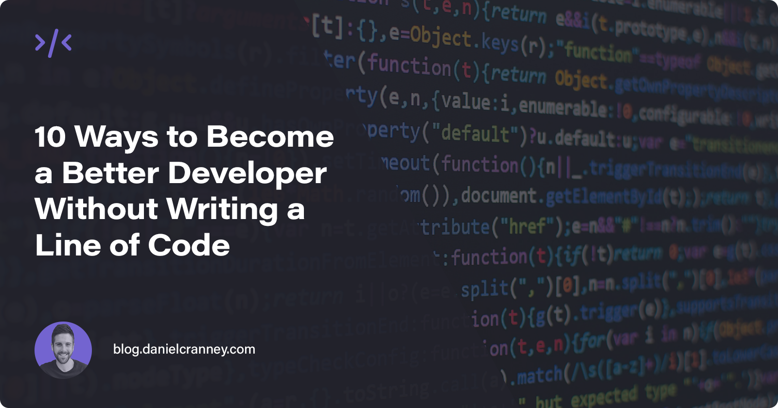 How to Become a Better Developer