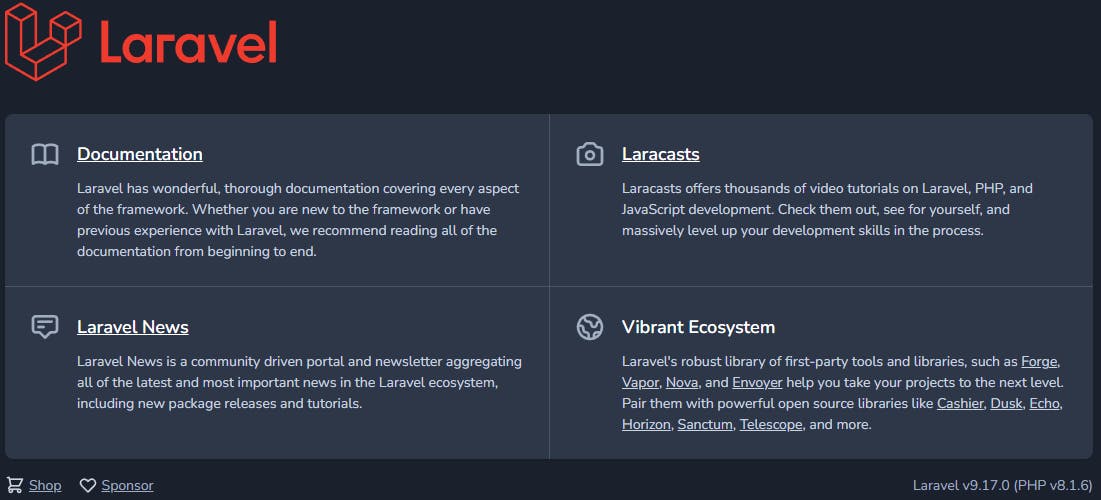 Laravel welcome page.png