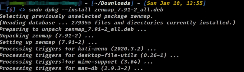 install zenmap linux