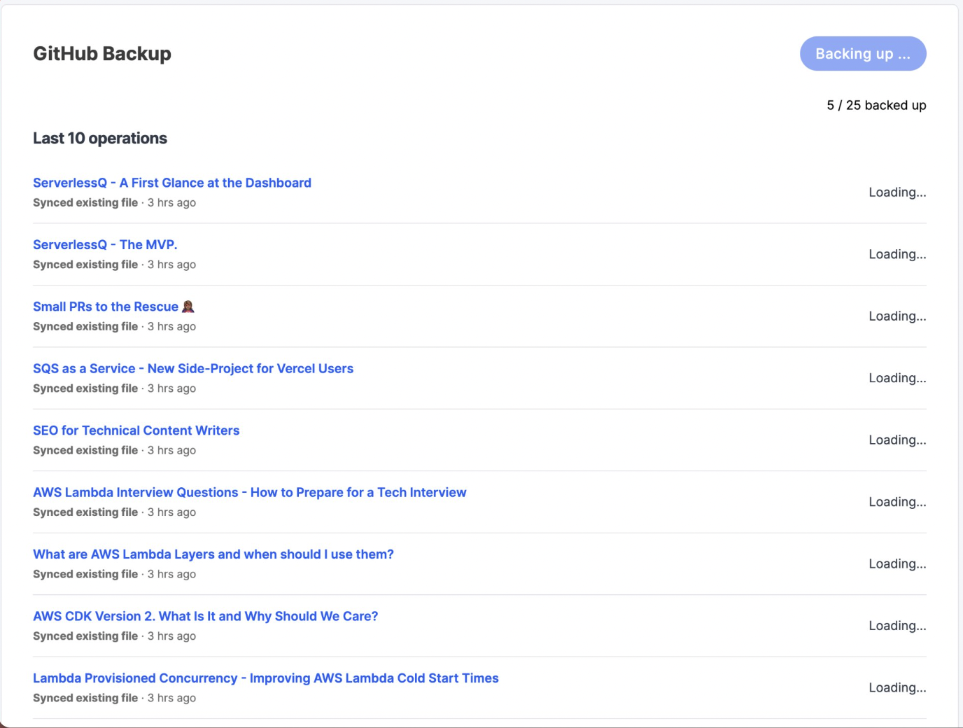 GitHub Backup Is Now Available For Team Blogs 💾
