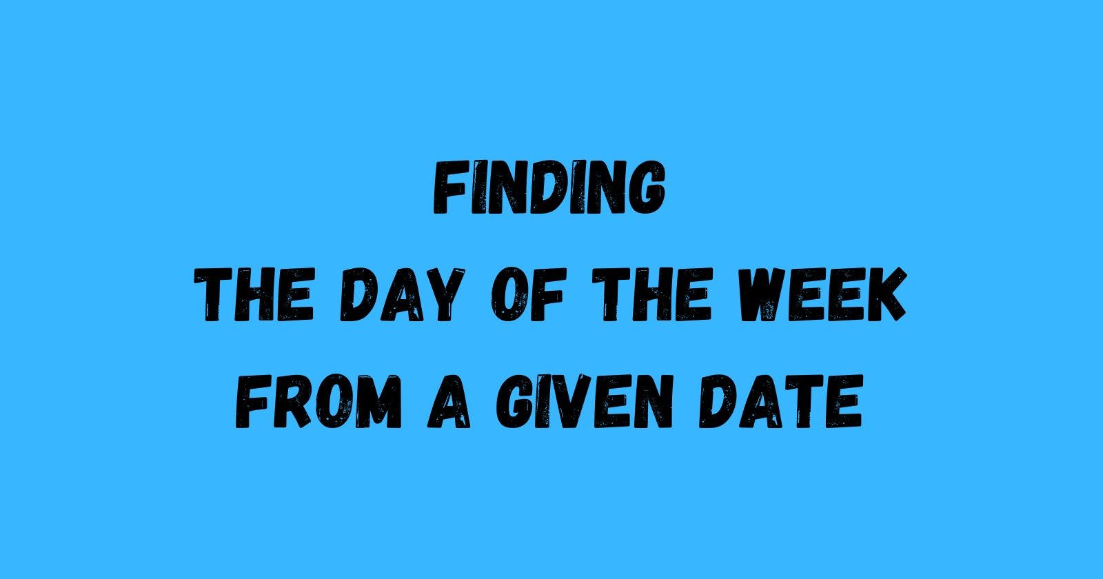 Getting the Day of a Date Using Python