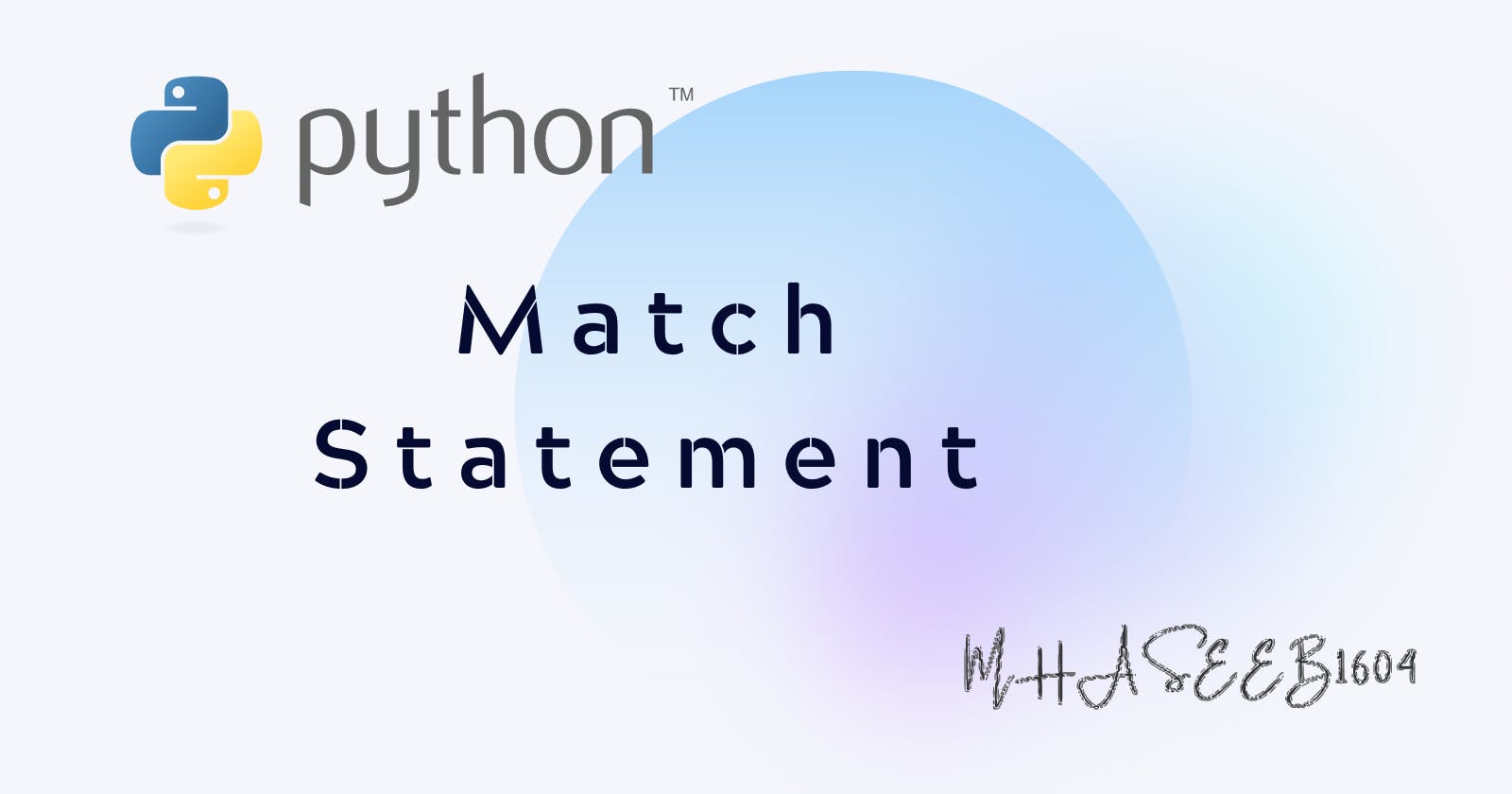 Matching in Python as a Switch in other languages