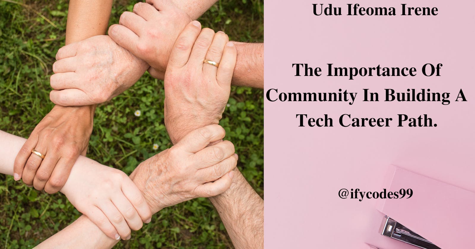 The Importance Of Community In Building A Tech Career Path.