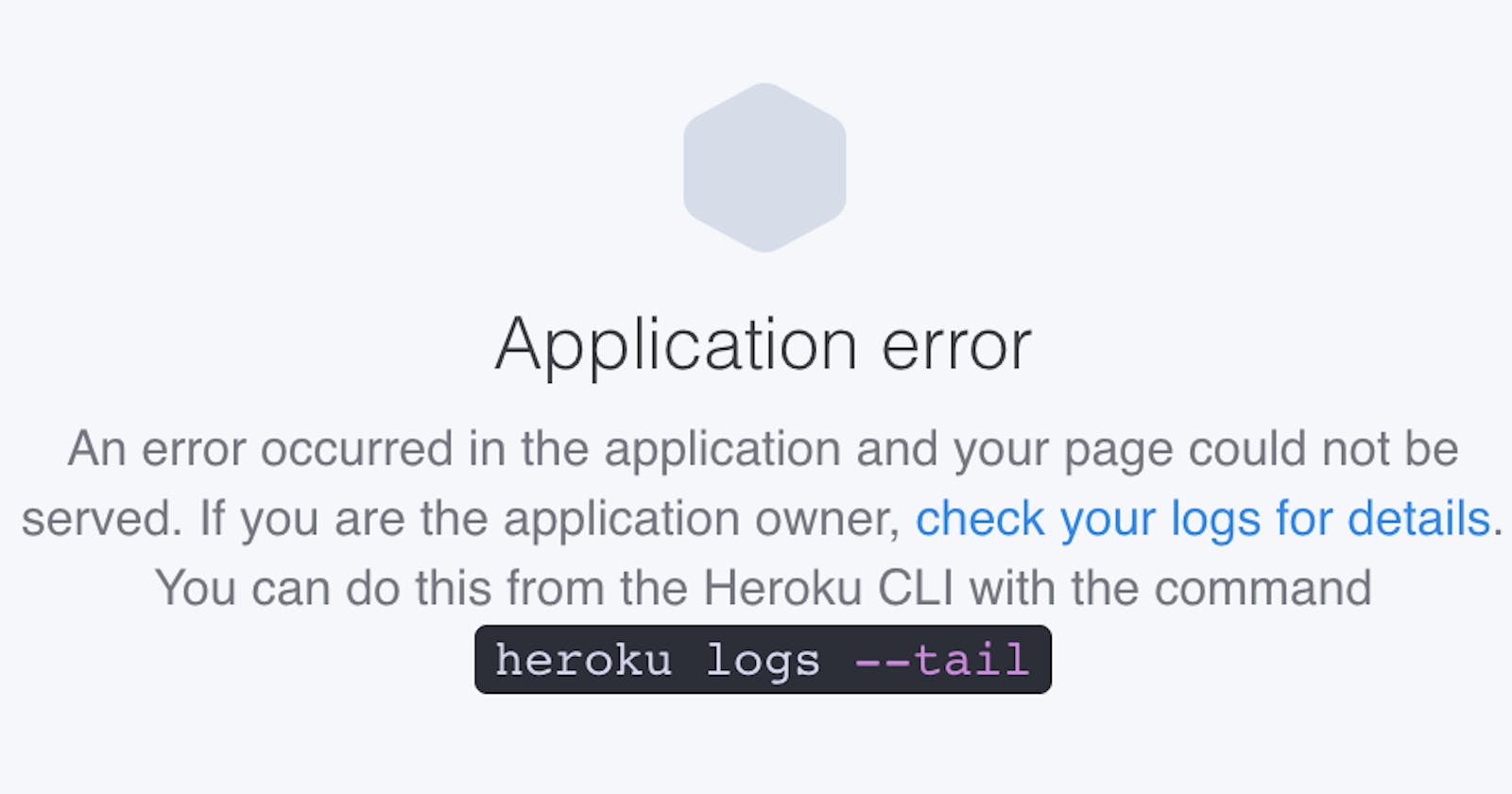 H10 Errors on Heroku while Deploying Web Apps