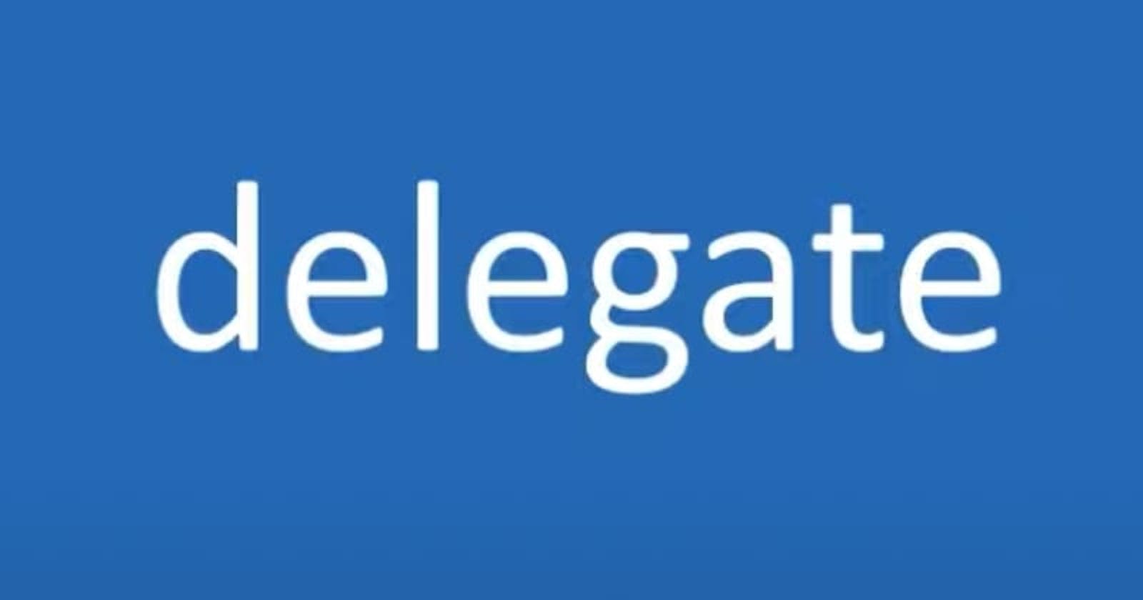 C# Delegates