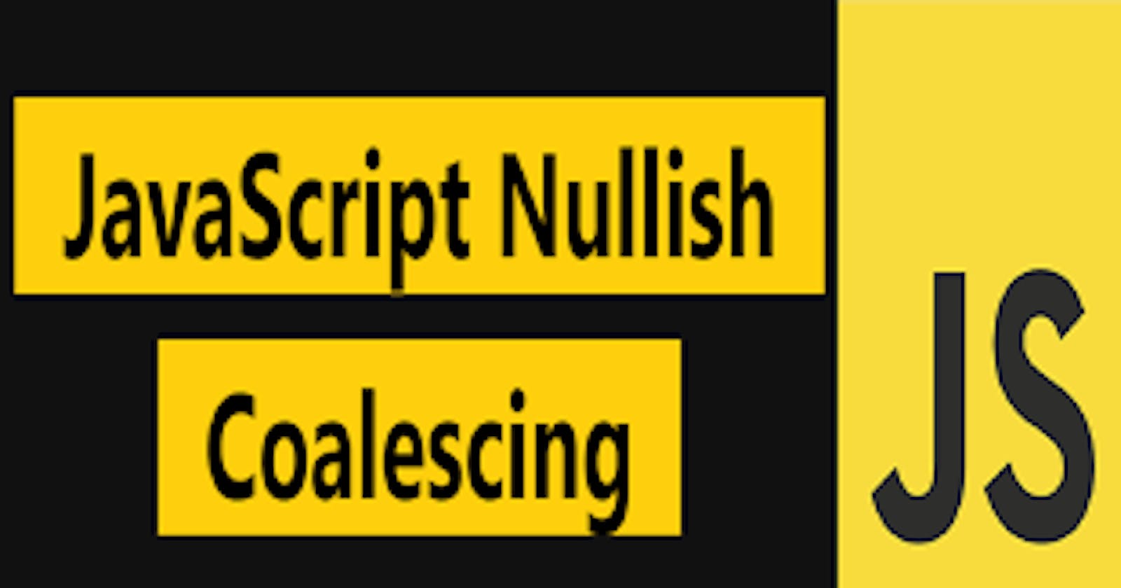 Nullish coalescing operator `??`