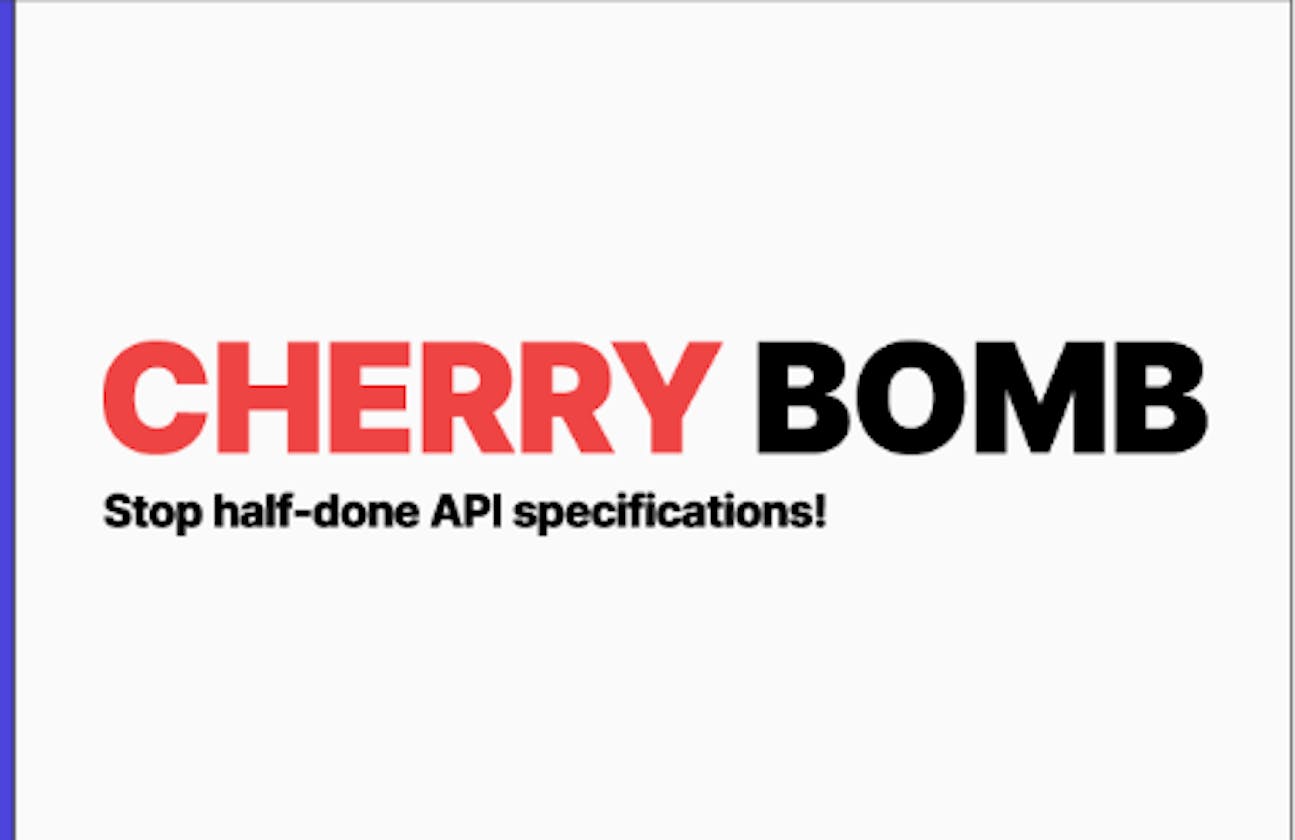 Validating OpenAPI Specs using Cherrybomb