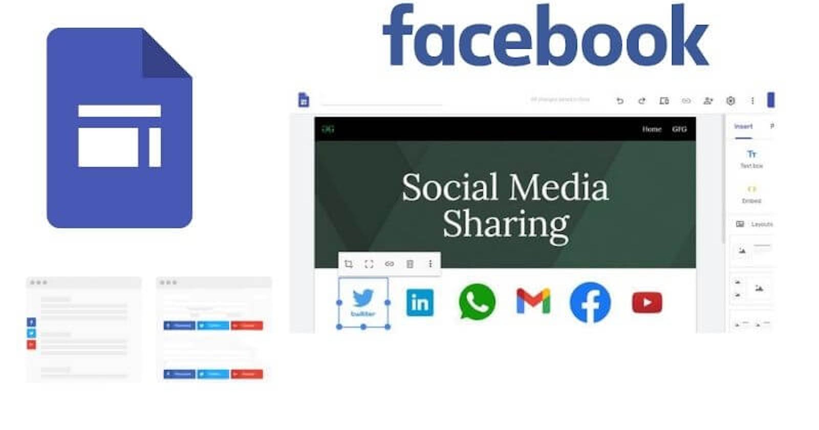 How to add Facebook buttons on Google Sites? – 2022 Customize your website
