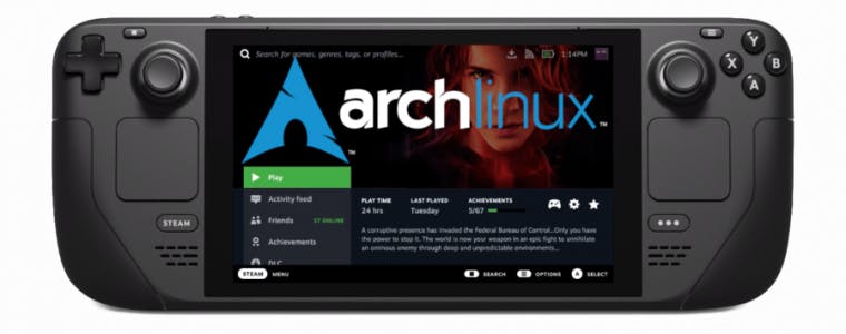 Arch Linux: Steam installation