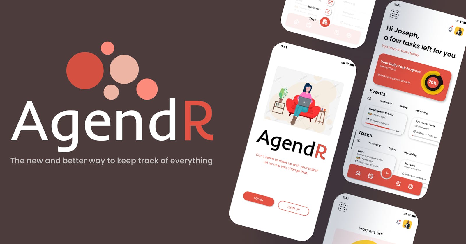 AgendR - More Than Just a User-Friendly To-Do List App